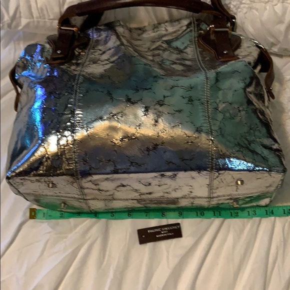 PAURIC SWEENEY METALLIC LEATHER BAG - Picture 16 of 16